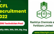 RCFL Technician Recruitment 2022 – Apply Online for 396 Posts