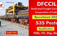 DFCCIL Recruitment 2023 – Opening for 535 Executive Posts | Apply Online
