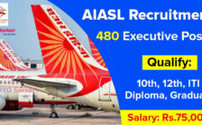 AIASL Recruitment 2023 – Opening for 480 Executive Posts | Walk-in-Interview