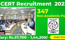 NCERT Recruitment 2023 – Opening for 347 Non-Academic Posts | Apply Online